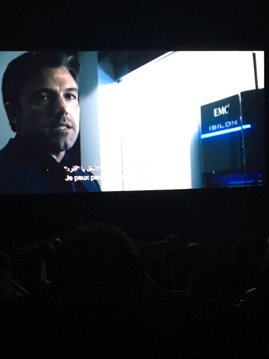 PallaviSharma5's tweet image. #BatmanvsSuperman starring #EMCIsilon @EMCMiddleEast @EMCcorp