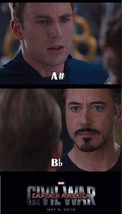 musicocabreado's tweet photo. Civil war. https://t.co/a3lb7rE9Uo