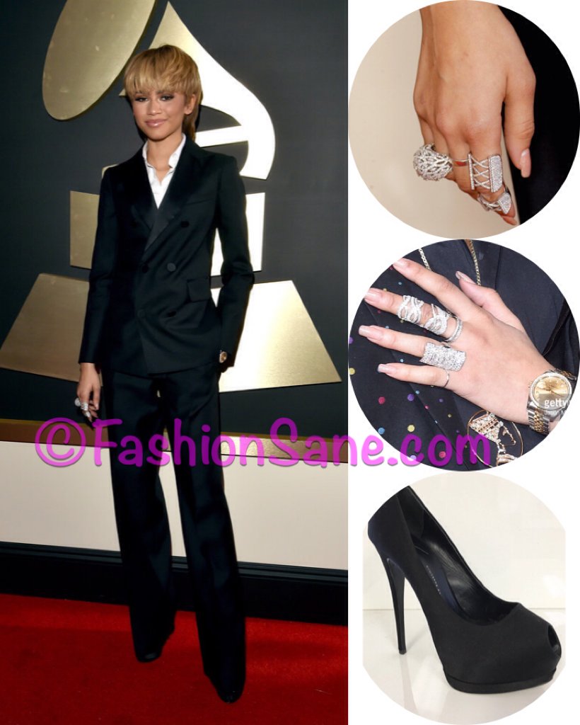 FashionSaneCom's tweet photo. @Zendaya @ZendayaMedia @TheGRAMMYs @Dsquared2 @GZanottiDesign @casarealejewels #Grammys2016 https://t.co/EZi7Gwp9wr https://t.co/3Vyjp2wsZa