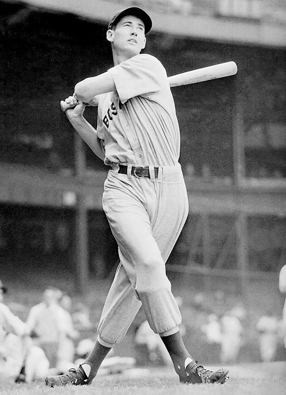 Ron71513065's tweet photo. The last MLB player to have a batting average of over .400 was Ted Williams, who hit .404 in 1941. #mathphotoaday https://t.co/F4ntvLlxKz