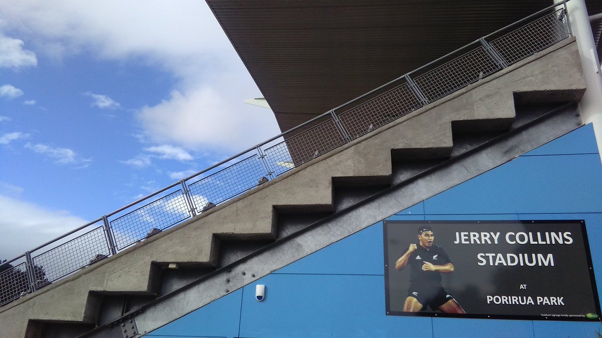 USOuljah's tweet photo. Always told you, you put us on the the map. Porirua for life! #JC6 #JerryCollinsStadium https://t.co/uOkRwzFwxp