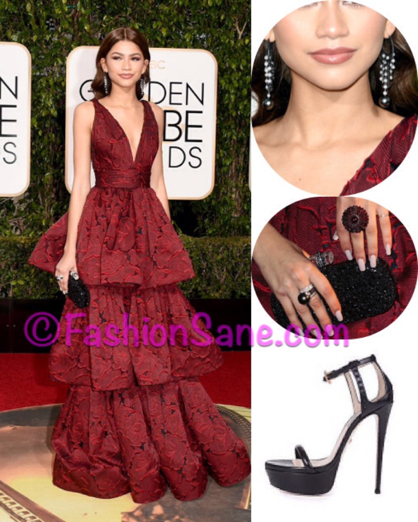 FashionSaneCom's tweet photo. @Zendaya @goldenglobes @Marchesafashion @Ruthie_Davis  @LydiaCourteille @YokoLondon https://t.co/VvG0TaVGHy https://t.co/RYbXzEJH0C