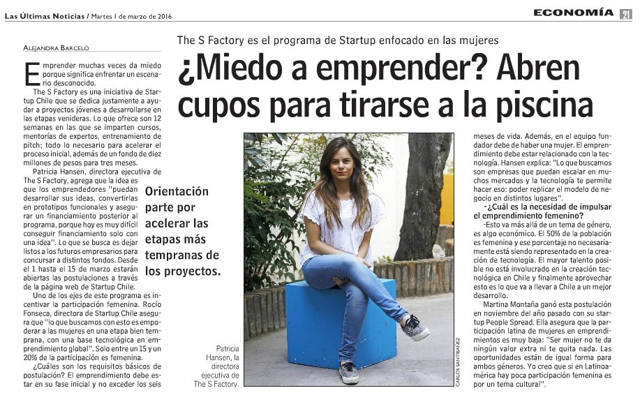 peoplespreadco's tweet photo. Check us out in @lun. Way to go @PatriciaHansenB! https://t.co/kfBt78IwST