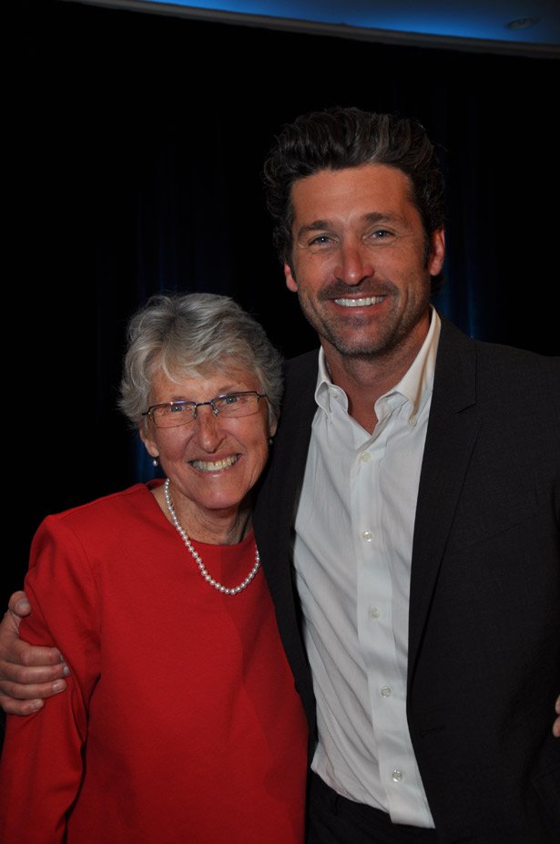 ohdempsey's tweet photo. I like to REMEMBER &amp; RESPECT this lady today without whom there's no @PatrickDempsey https://t.co/Ryz0iuOauT