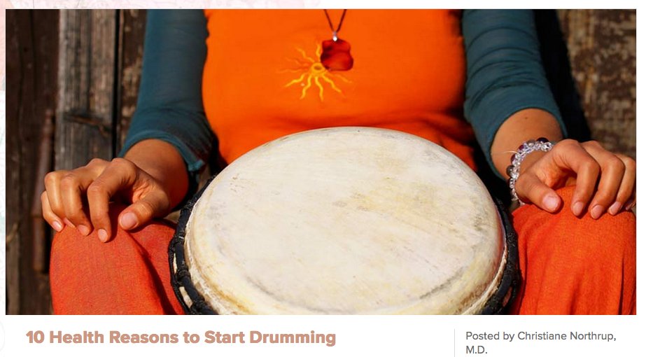 GlobalDrums's tweet photo. Great article on the #health benefits of #drumming. Play #drums! #music #drummers https://t.co/FZltzvGMO6 https://t.co/cV0P6lt8kh