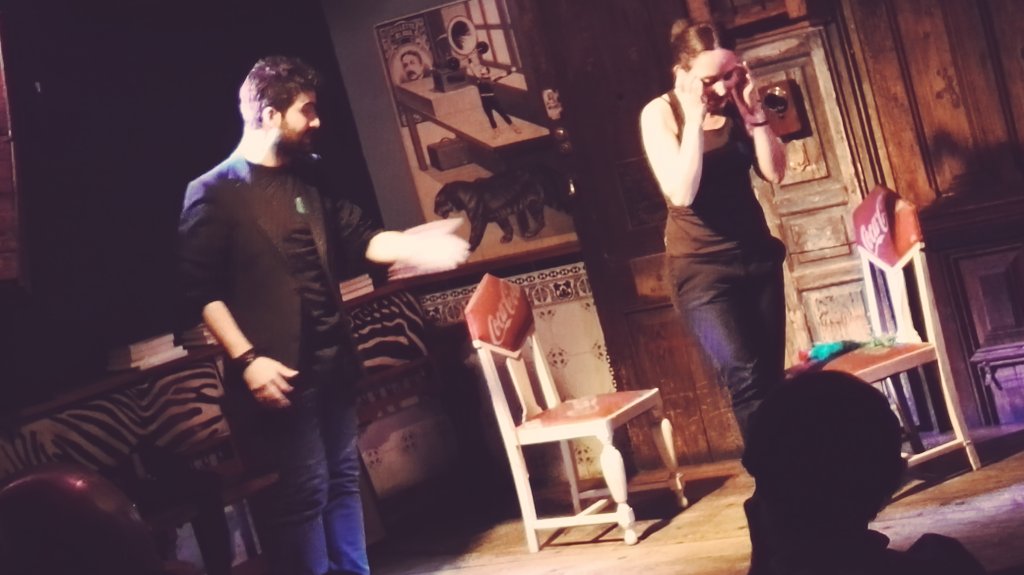 ratpilot's tweet photo. Buen rato, risas, improvisación y magia con @ImproValladolid y @JavierAlbaDAlba #liveimpro #cultura #Valladolid https://t.co/atVTKQV1Zh