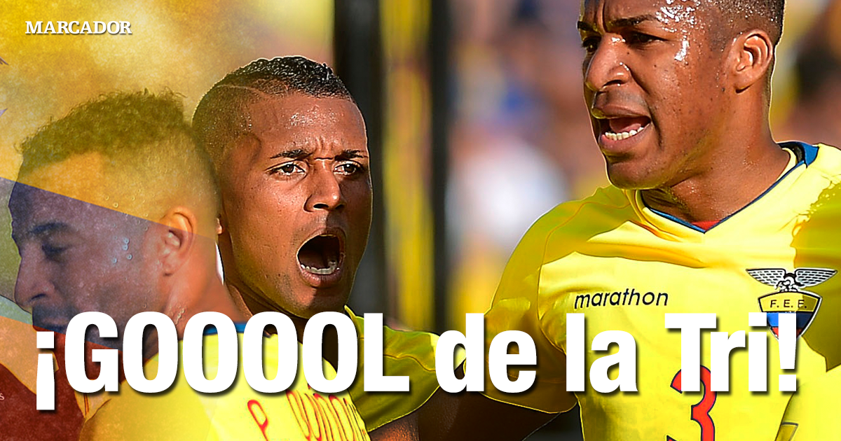 marcadorec's tweet photo. 90+1m ¡GOOOOOOOOOOOL! Asistencia para Ángel Mena y el volante se la picó a Villar. #Ecuador 2-2 #Paraguay https://t.co/b1vLb5BhTx