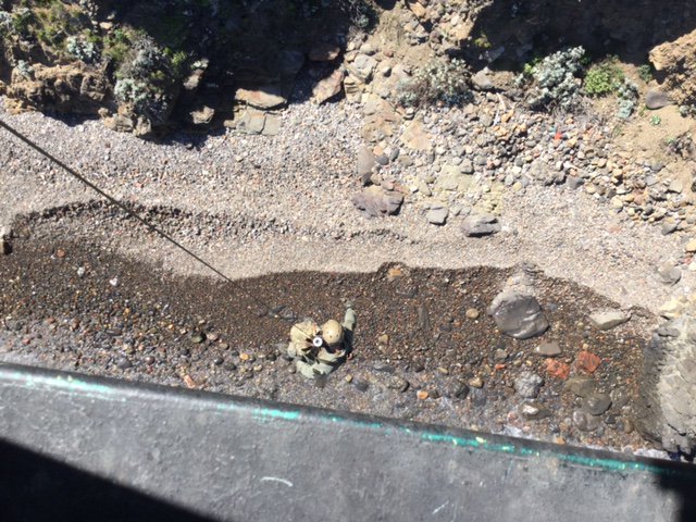 SEBLASD's tweet image. #LASD Air Rescue 5 hoist rescue operation on the coastline of #San Clemente Island. All risk regional public safety.