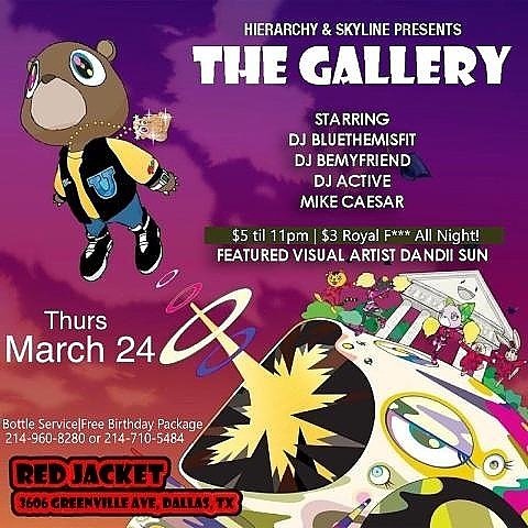 rose__golden's tweet photo. Tonight is begins 
#TheGallery
@WYBMF 
@BlueTheMisfit 
Visual Artist: @ObeyTheArt https://t.co/h2auE7cISu