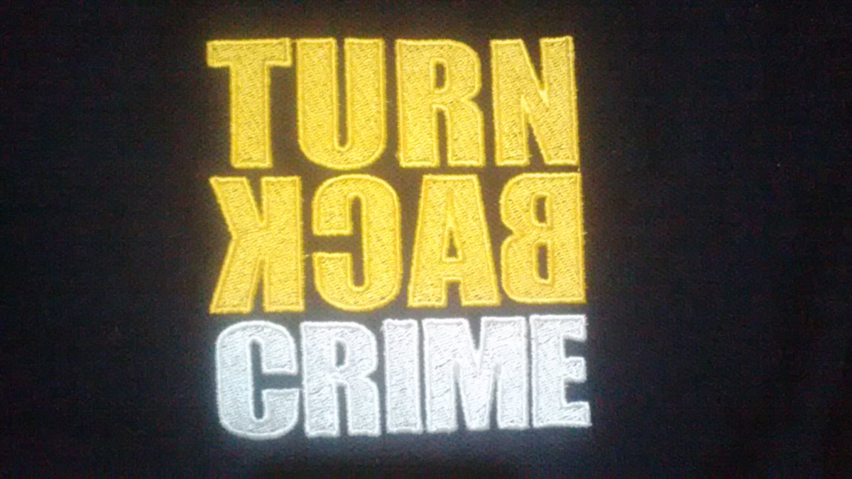lukas_y's tweet photo. Turn Back Crime
#embroidery#kemeja#poloshirt https://t.co/UEqcaDUspp