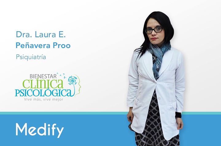 Medify_app's tweet photo. La Dra. Laura E. Peñavera Proo es especialista en Psiquiatría. Realizó sus estudios de lic… https://t.co/Sz4quIEhfE https://t.co/c7cgeZqKyK