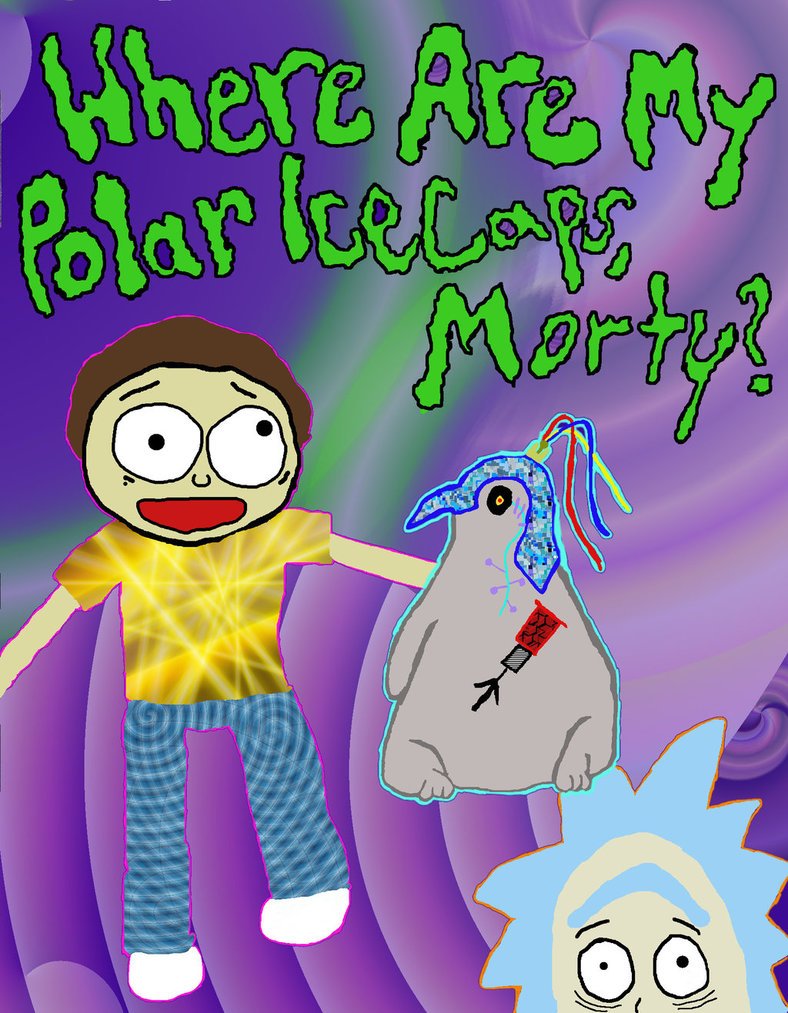 FancifulTickles's tweet photo. Rick and Morty fan art! #rickandmorty @RickandMorty #cyborgpenguin https://t.co/iYF5MqtOw6