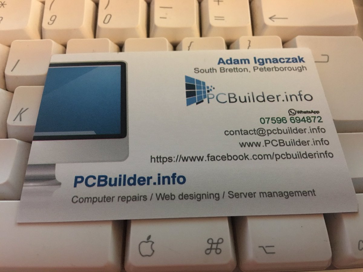 AdamiPL's tweet image. #Peterborough #computer #service