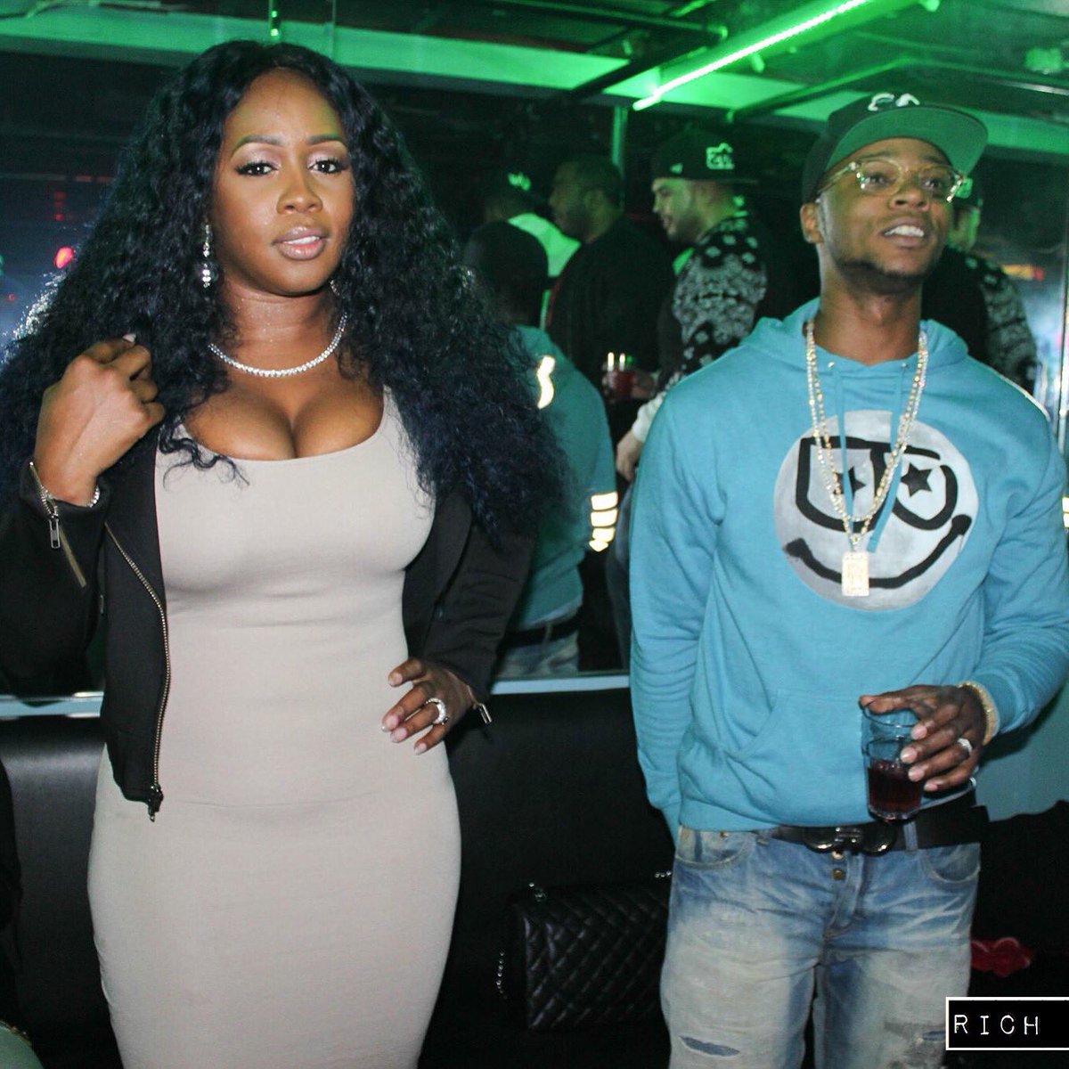 RichMula4's tweet photo. Remy Ma &amp; Papoose Lastnight💙🏆🔑💑 Photo Took by Me #Blacklove #Ny #MeettheMackies #GreatPic #RemAndPap https://t.co/kzgjU4aVtr