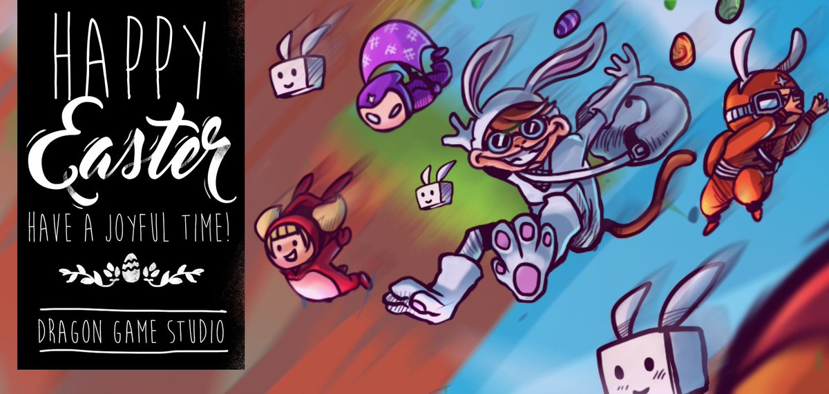 DragonGStudio's tweet photo. On behalf of our team we are wishing our family and friends many blessings on this Good Friday and a Happy Easter! https://t.co/OrGiRU1tGc