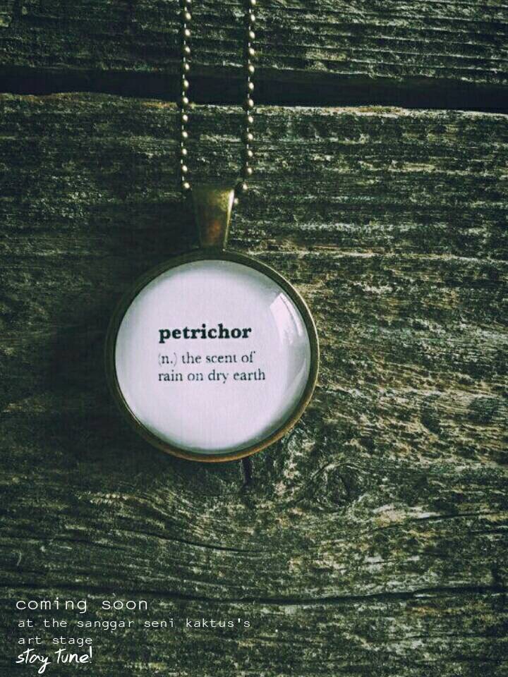 ratriapriana's tweet photo. SS.Kaktus present Expo XI 👇👇👇Petrichor (/ˈpɛtrᵻkɔər/) is the earthy scent produced when rain falls on dry soil. https://t.co/v0oBQ7zQ97