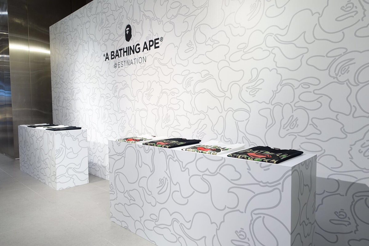 BAPEOFFICIAL's tweet image. A BATHING APE® at ESTNATION Roppongi Hills
#BAPE #ESTNATION #bvs_est ™️ &amp;amp; ©️ DC(s16)