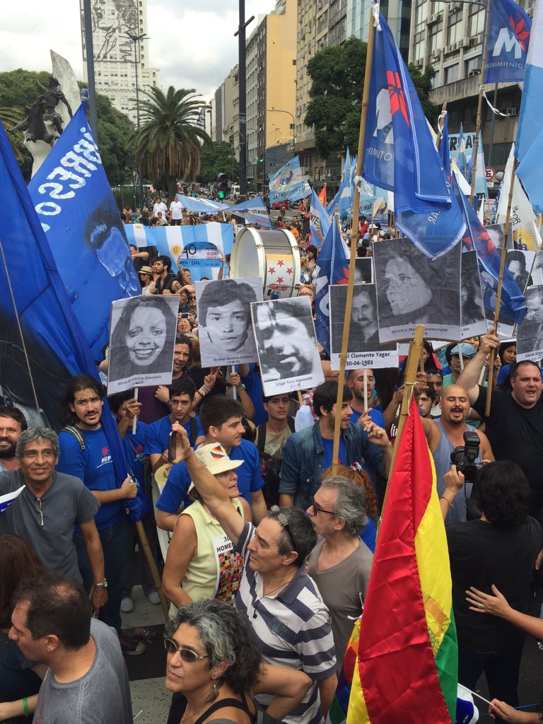 Argentina 40años prohibido olvidar: nunca más golpes d Estado, fascismo,asesinatos ni desaparecidos en NuestrAmérica