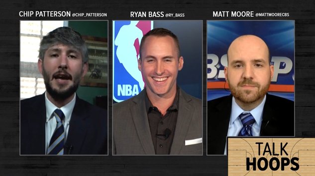 Ry_Bass's tweet photo. Fair or Foul: Hassan Whiteside nicknames himself? #TalkHoops with @Chip_Patterson & @MattMooreCBS. https://t.co/woMcRIHuHf