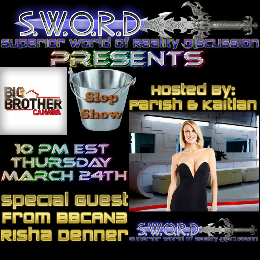 W0rldExistsHere's tweet photo. 10 pm est Tonight join @BrownxSuga & @KayYam2 4 #BBCAN4 #Slopshow w/ Special Guest @MSRISHAD https://t.co/rlQTbD3jAx https://t.co/553Y43826Y