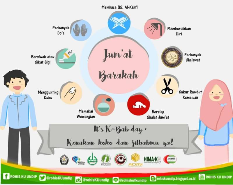 [LIBUR+JUM'AT]
"Maka nikmat Allah mana kah yang kamu dustakan?"
Yuk ditambah dengan sunnah Jum'at.

#KUATbersahabat
