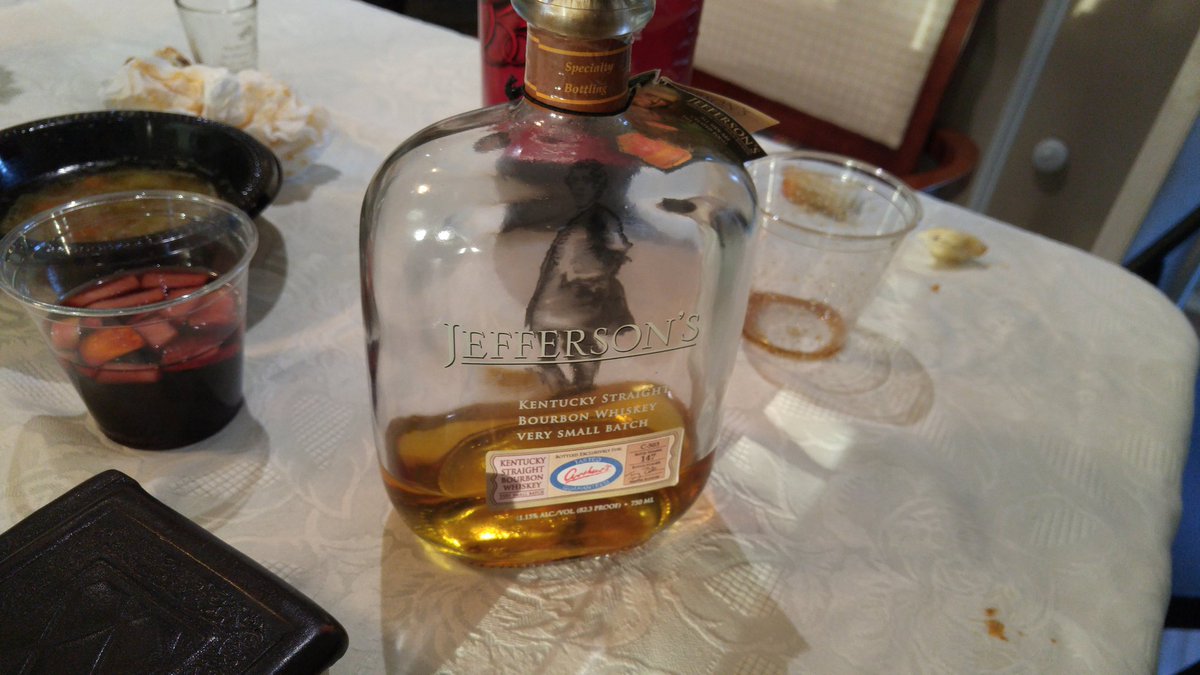 susqhb's tweet photo. I'm in the #RoomWhereItHappens. #Seudah #Ham4Haman #Jefferson #Bourbon #Hamilton #WhatdIMiss https://t.co/hmF7RSWRtd
