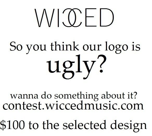 Win $100 if you got what it takes! Redesign the WICCED logo!  contest.wiccedmusic.com #contest #uglylogo #winmoney