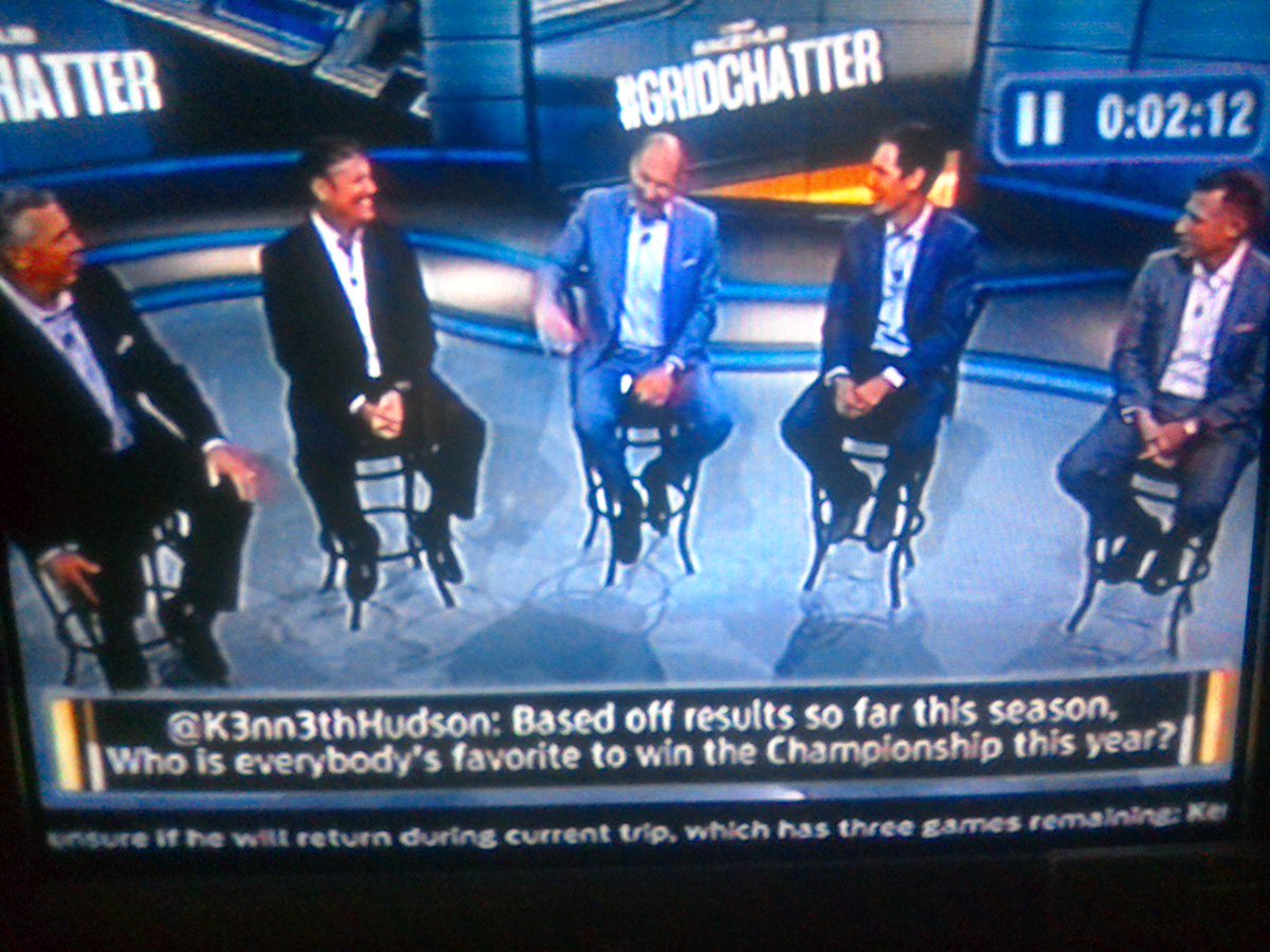 ProHuntin54's tweet photo. I can't believe that my question was answered on #RaceHub!!!! This is awesome!!!!! #GridChatter https://t.co/ATrAsQWy35