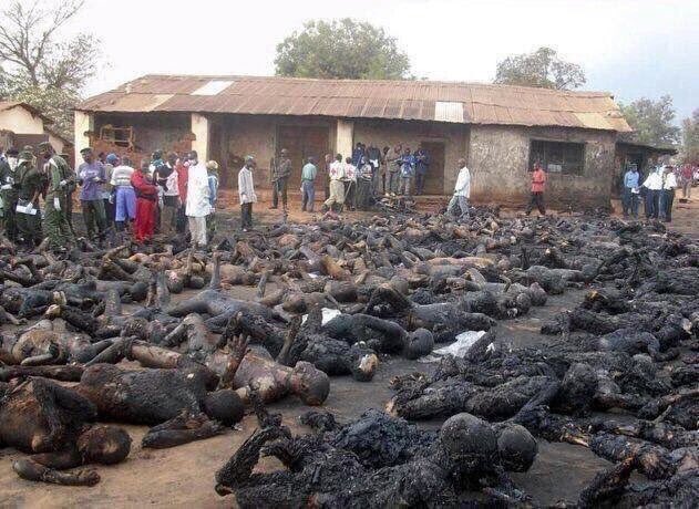 86 children burned alive in Nigeria by Boko Haram yet there's no coverage on any major news outlets. #PrayForNigeria