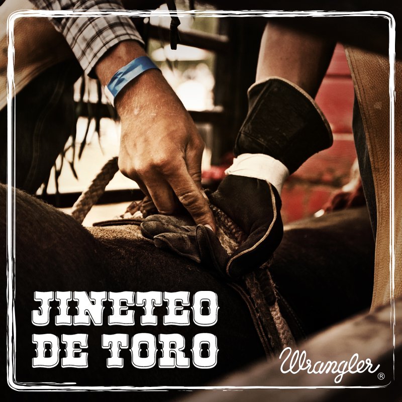 WranglerMexico's tweet photo. Al abrirse la puerta, jinete y bestia son uno solo. https://t.co/exvezcTsWm
