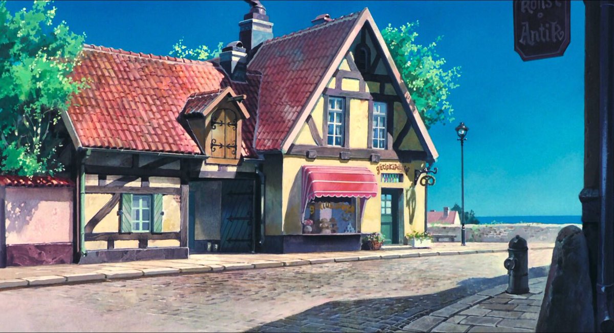 Kiki's Delivery Service makes me homesick for places that don't exist.