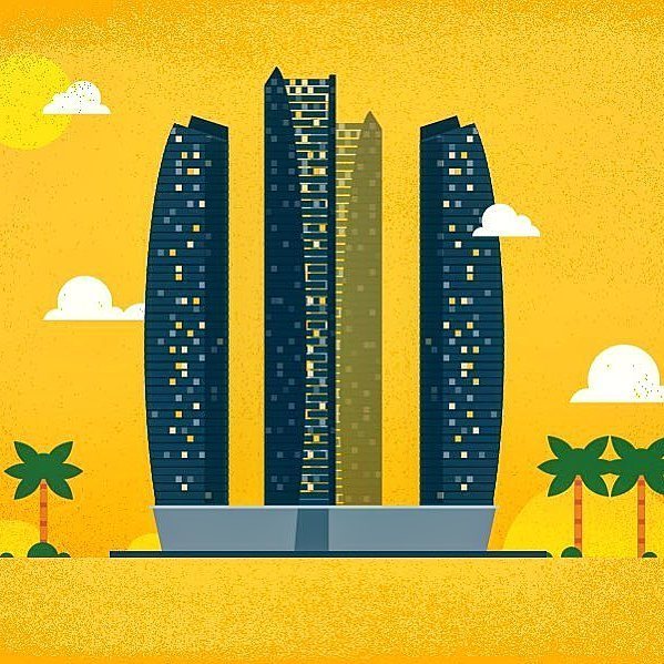 w80000's tweet photo. Ethiad Towers, Abu Dhabi. #instavector #illustration #drawing #abudhabi #instatower #bestvector #dribbble #dribbble… https://t.co/Ni7cSNK1ia