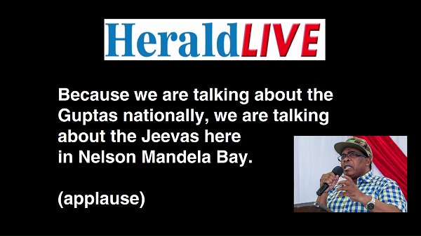 HeraldNMB's tweet photo. AUDIO: #SACP boss in about-face over #Jeevas https://t.co/zqo3zrlqpp #Guptas #ANC #EasternCape https://t.co/IuTEl5KuoC