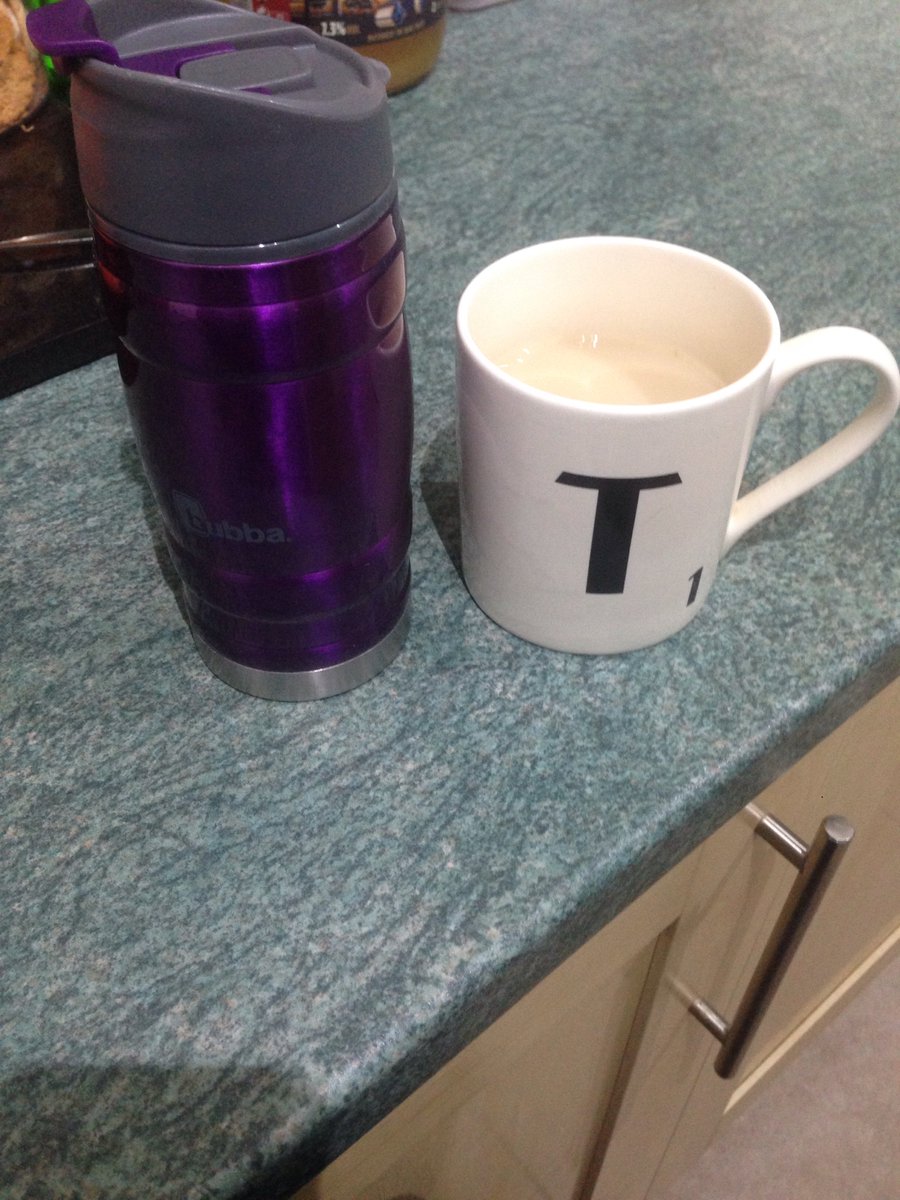 SumtinTeaRiffic's tweet photo. One for day then the weekend! #Cuppa and flask ready to go this morning https://t.co/GmZzMXlA5g