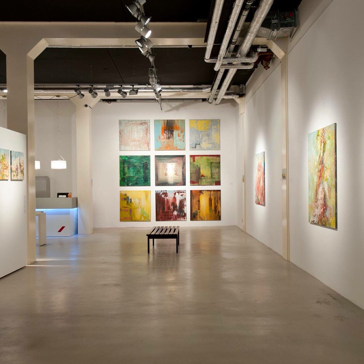 We just inaugurated  this great new exhibition: 'The Italian Journey' by Uwe Poth. On view until May 8th. #uwepoth