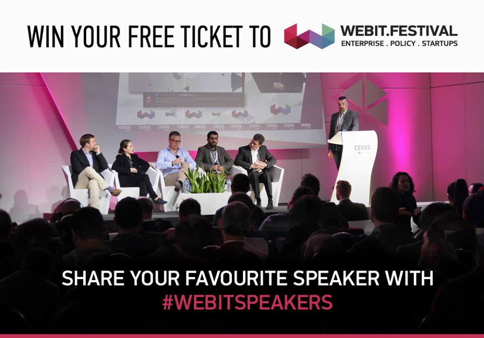 PlamenRussev's tweet photo. Get a FREE TICKET to #webit by choosing one speaker from https://t.co/P5xas83CL3 and share it with #webitspeakers https://t.co/mM7XWY83tf