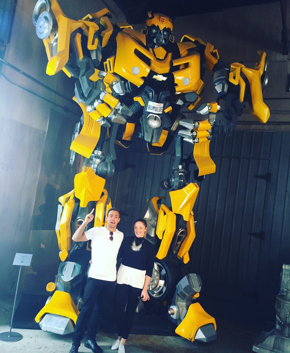 MattyWilson88's tweet image. Celeb spot: Bumblbe. Thanks for the tour @brianhodge81! The best kind of playground. #bumblebee