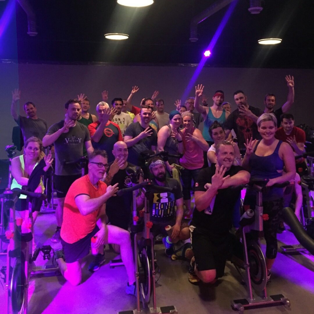 Spinunity's tweet photo. #Brospin 4.0 amazing when a community comes together!! Big thanks to @WeAreBrewsters @NoodleboxCanada #spinunity https://t.co/Icfu04kJaG