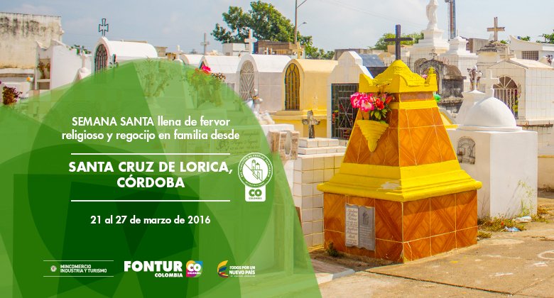 MincomercioCo's tweet photo. ¿A dónde ir en #SemanaDePaz? Santa Cruz de Lorica, en el departamento de Córdoba, y sus tradiciones te esperan. https://t.co/N527vMEZ8R