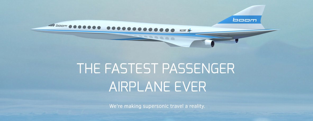 CES's tweet photo. From London to NY in three hours- @boomsupersonic announces plans to build a supersonic plane https://t.co/aNcdJCnUkm https://t.co/93OKqKAo13