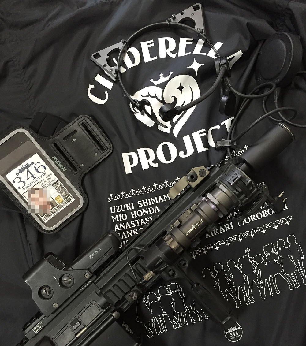 ট ইট র 硯 次回サバゲの準備 346プロの警備員的な妄想装備 ライブの治安やアイドルの身辺警護を担当 第９地区の傭兵みたいなイメージで T Co U4tfyxzswm