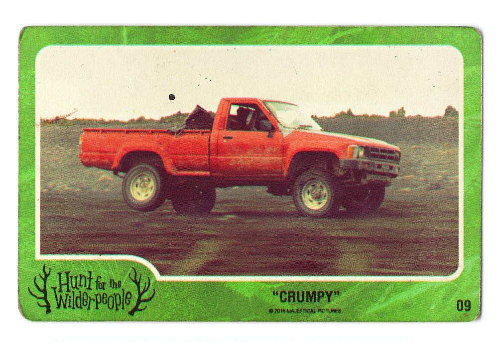 wilderpeople's tweet photo. It's our pleasure to introduce the ute called CRUMPY! A good keen vehicle. #collectorcards #wilderpeople #march31 https://t.co/j3ivyfMfCS