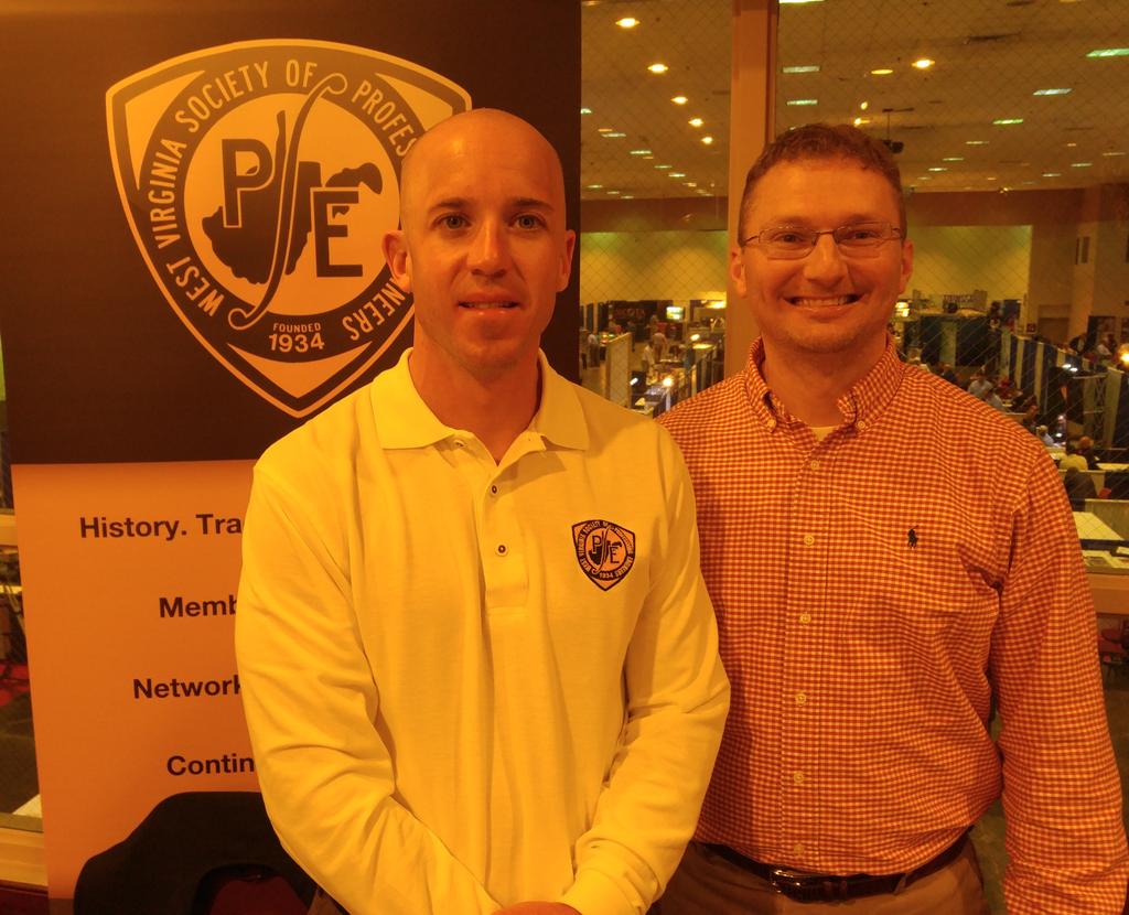 tcrksusig's tweet photo. Excellent discussions w/ #WvSPE @NSPE re QBS, EPA & licensure. Key players in 6000+ state-wide expo https://t.co/9NFaqd3Usz