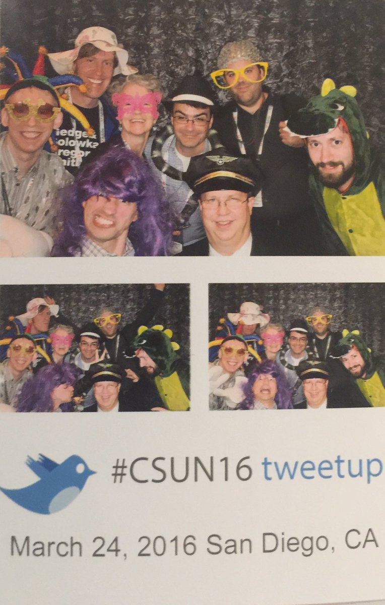 hanshillen's tweet photo. Would you trust these people with your accessibility needs? #CSUN16 https://t.co/wxl8n4CjBf