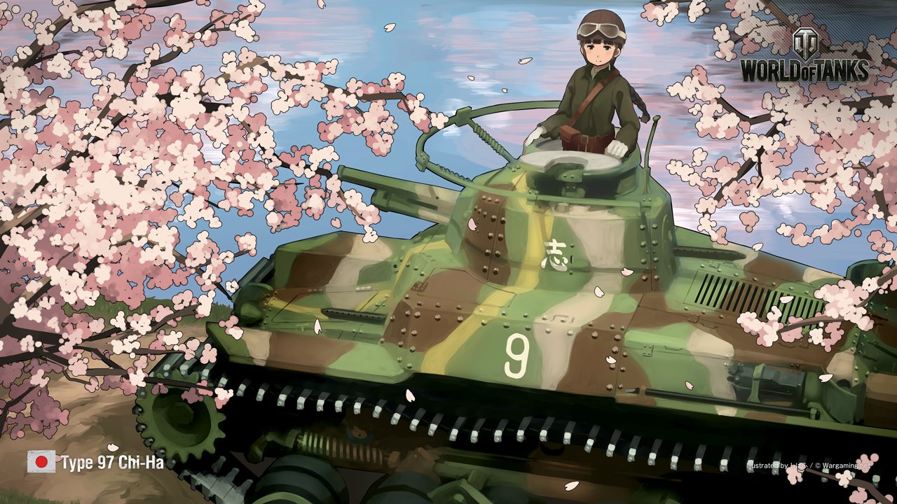 World Of Tanks 日本公式 お待たせしました イラストレーター しばふさんが描くイラストコラム 戦場の華 Feat しばふ 今回は日本ツリーから97式中戦車チハが登場です T Co Oxususunry 戦場の華 Wotjp T Co Clncvuh5um Twitter
