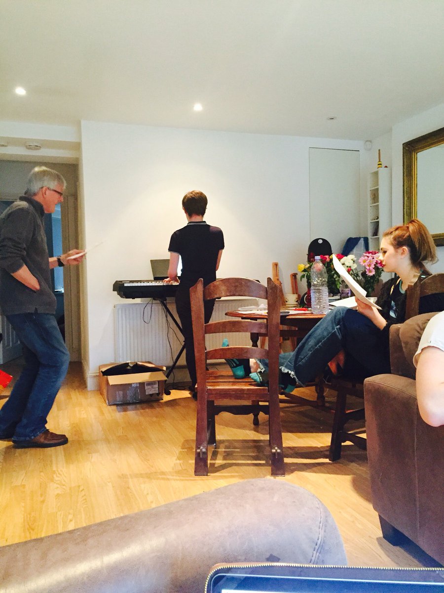 UnheardOfMT's tweet photo. A little look at music rehearsals for @WonderlandANM by @OWoodMusic yesterday afternoon https://t.co/GLho3KbQBs