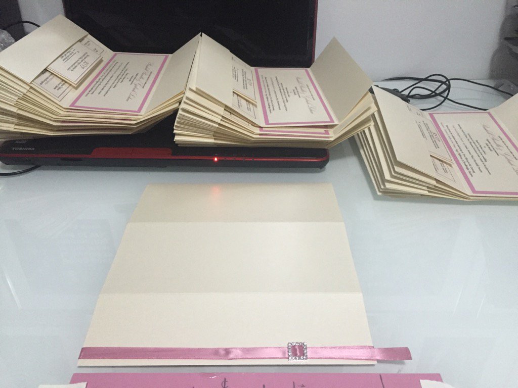 OR_IDESIGN's tweet image. This is what my Friday night looks like... #weddinginvites #Weddingbells #june4