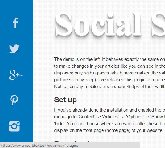 It's a free #Joomla plugin. You can download it from here: unisoftdev.tech/download/socia…