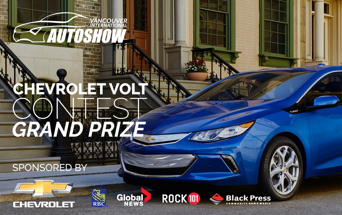 VanAutoShow's tweet photo. #RBCDay #vanautoshow16 @RBC_Canada Win #Chevrolet #Volt Enter onsite @ #electricavenue or: https://t.co/QljICeZRVM https://t.co/HncU0EJqKE