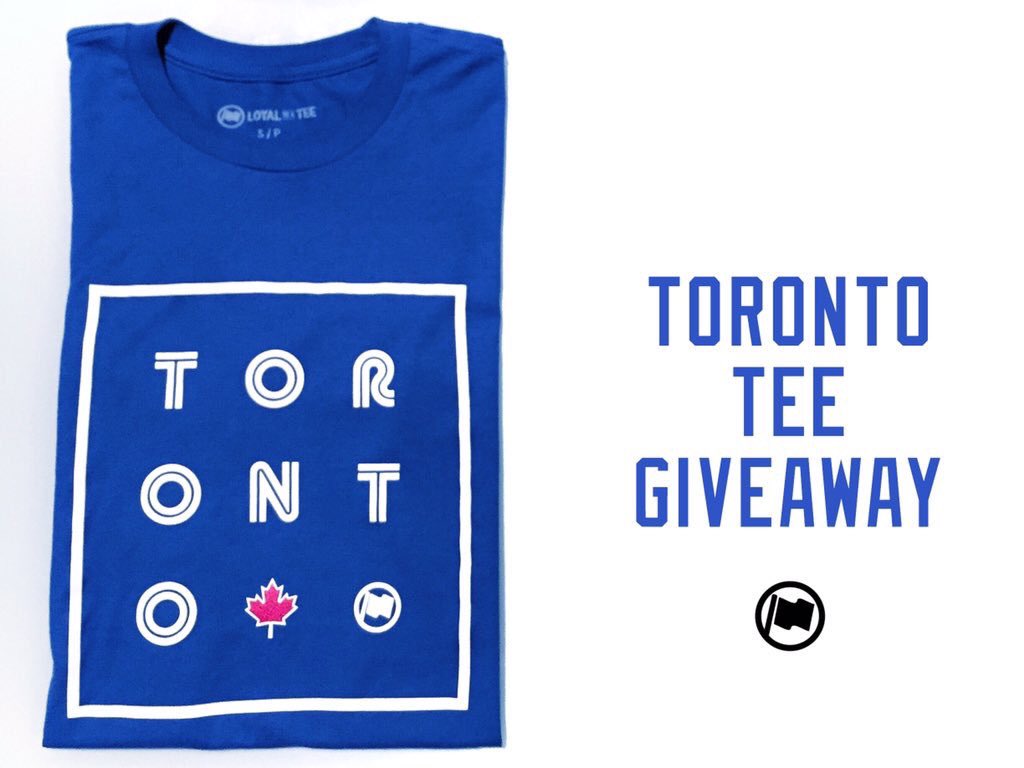 LOYALbaseball's tweet photo. Congrats @JaysTrain2Reign - winner of #TorontoTee giveaway! DM us for details. Thanks everyone for participating! https://t.co/3YTYDBrEY8